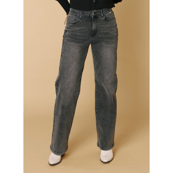 Black Flair Jeans Raomi with studs