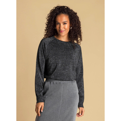 Sweater Ashley Black Silver