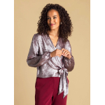 Blouse Silver Red Alaia