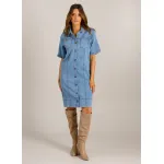 Denim Dress Vicky Blue