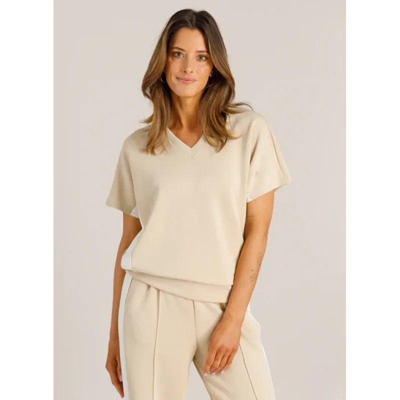 Sweater short sleeve Vienna Beige