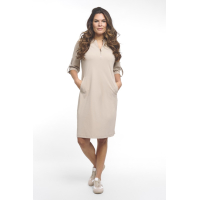 Travel dress Dian Beige 