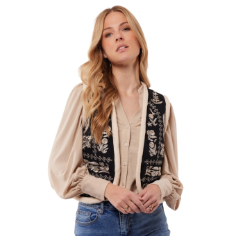 Gilet Chey black