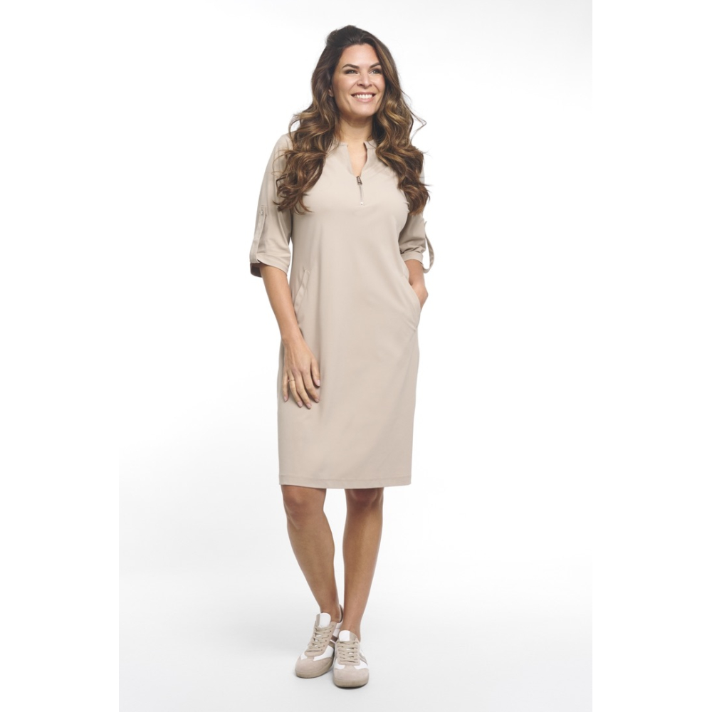 Travel dress Dian Beige 