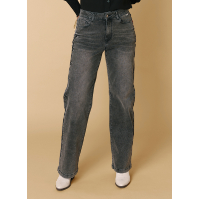 Black Flair Jeans Raomi with studs