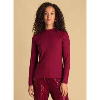 Dark red longsleeve Annelies