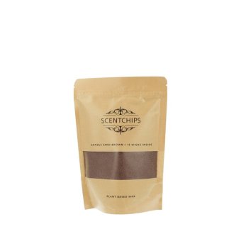 Scent Chips Candle Sand Brown 250 gr