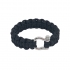 Men Bracelet Big Para Cord Black