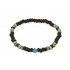 Miyuki Bracelet  Brown & Turquoise Beads