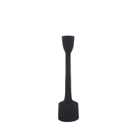 Set 2 Candle Holders Black