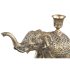 Candle Holder Elephant Gold